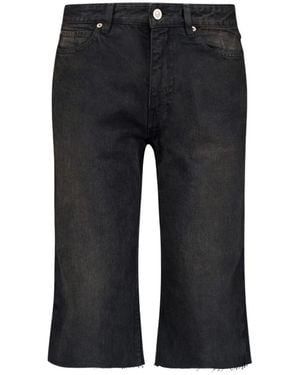 Balenciaga Zwarte Denim Shorts