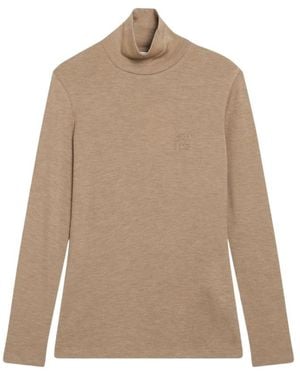 Max Mara Truien & Vesten ,Wol Mxmcono Turtleneck - Naturel