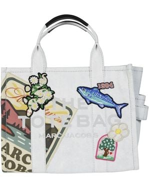 Marc Jacobs Tassen ,Veelkleurig ,The Medium Tote - Wit