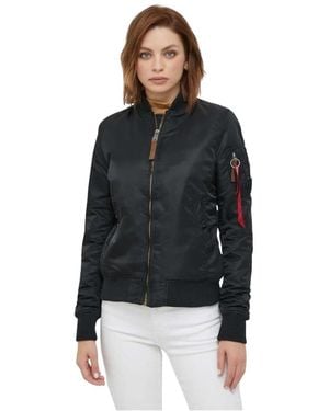 Alpha Industries Bomber Jassen - Zwart
