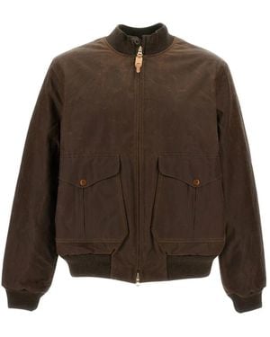 Manifattura Ceccarelli Bomber Jackets - Brown