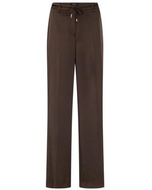 Marc Cain Wide Trousers - Marrone