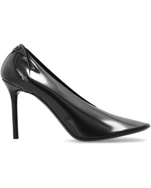 Courreges Court Shoes - Black