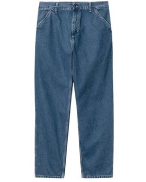 Carhartt Straight Jeans - Blauw