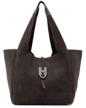 Hogan Tassen ,Bruin ,Shoulder Bags - Zwart