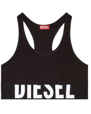 DIESEL Ärmellose Oberteile - Schwarz