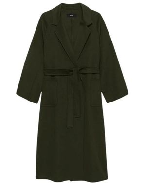 Arma Belted Coats - Groen