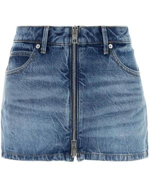 Alexander Wang Denim Shorts - Blue
