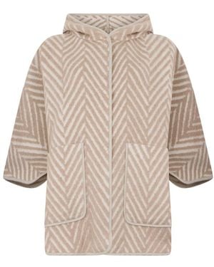Peserico Faux Fur & Shearling Jackets - Natural