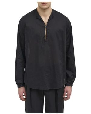 Paura Casual Shirts - Black