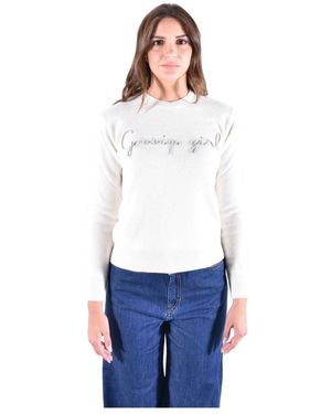 MC2 Saint Barth Round-Neck Knitwear - White