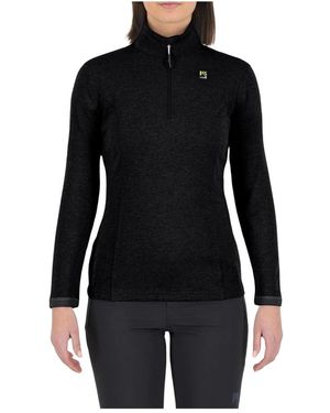Karpos Schwarze Half Zip Pizzocco Jacke