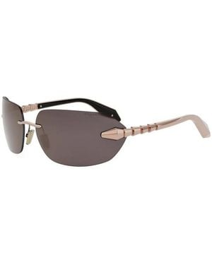 BVLGARI Accessoires ,Bruin ,Authentieke Serpenti Bril, Premium Kwaliteit