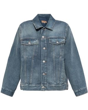 MM6 by Maison Margiela Denim Jackets - Blauw
