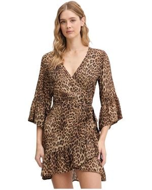 Melissa Odabash Wrap Dresses - Marrón