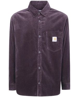 Carhartt Loyde Shirt - Paars