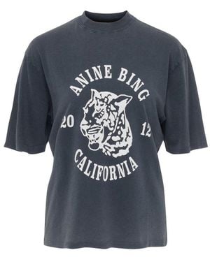 Anine Bing T-Shirts - Blue