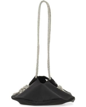 Kara Double Long Top Handle Si - Schwarz