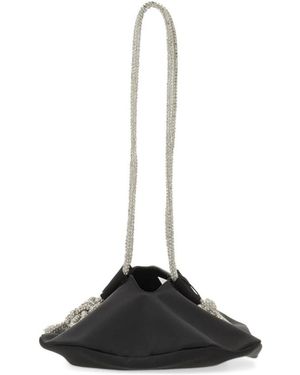 Kara Double Long Top Handle Si - Schwarz