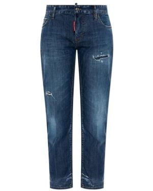 DSquared² Cropped Jeans - Blue