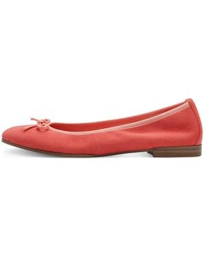 Tamaris Ballerina Shoes - Red