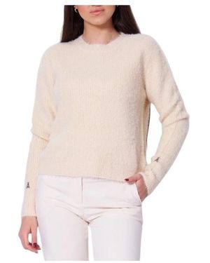 Patrizia Pepe Round-Neck Knitwear - Blanco