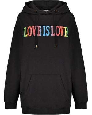 Alberta Ferretti Hoodies - Black
