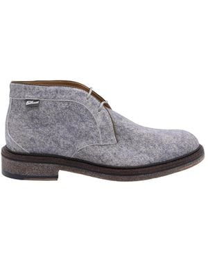 Floris Van Bommel Lace-Up Boots - Grigio