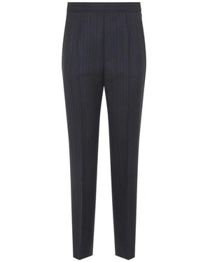 Jil Sander Midnight Sail Slim-Fit Broek - Blauw