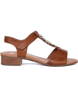 Remonte High Heel Sandals - Brown