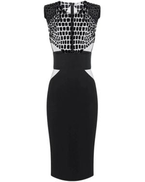 Elisabetta Franchi Midi Dresses - Noir