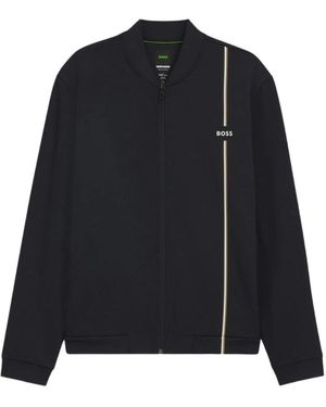 BOSS Jassen ,Blauw Truien - Zwart