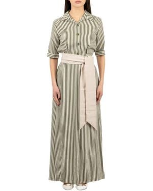 Hanita Shirt Dresses - Metallic