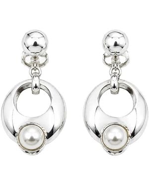 Perrine Taverniti Accessoires ,Grijs ,Herold Oorbellen - Metallic