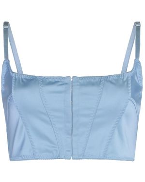 Anna October Sleeveless Tops - Azul