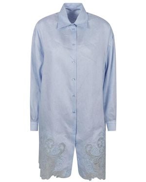 Ermanno Scervino Shirts - Blue