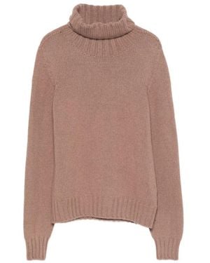Aragona Turtleneck Trui - Bruin