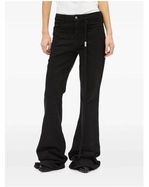 Ann Demeulemeester Jeans ,Zwart ,Flared Jeans
