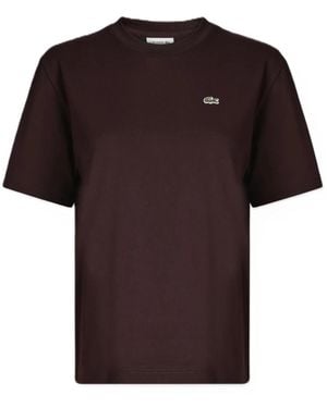 Lacoste T-Shirts - Marron