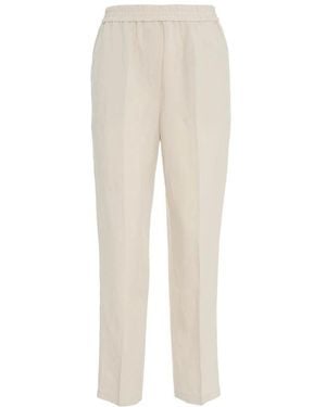 8pm Straight Trousers - Natural