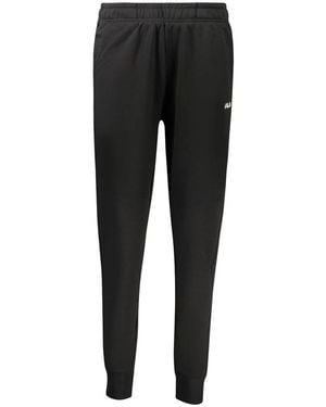 Fila Broeken ,Zwart ,Katoen Track Pant