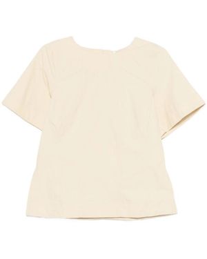 Yerse Overhemden ,Katoen Carli Blazer Vest - Naturel