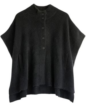 C.T.Plage Ponchos - Black