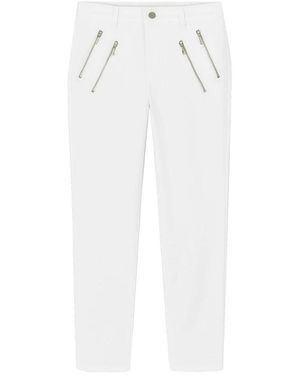 2-Biz Cropped Trousers - White