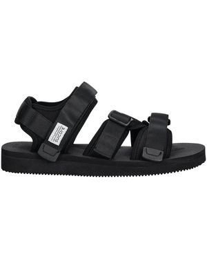 Suicoke Flat Sandals - Nero