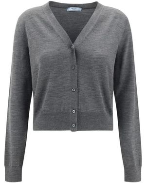 Prada Cardigans - Gris