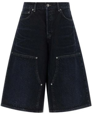 Haikure Denim Shorts - Blue