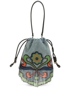 Etro Bucket Bags - Blu