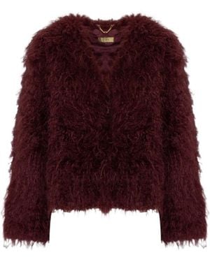 PHO® Firenze Faux Fur & Shearling Jackets - Morado