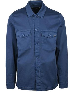 40weft Casual Shirt - Blau